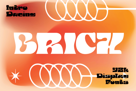 Bricx: A Y2K-Inspired Display Font