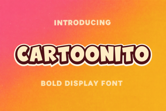 Cartoonito Font for Playful Branding
