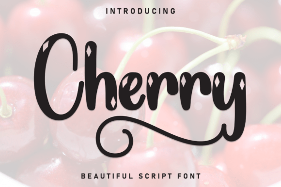 Cherry Font for Business Branding