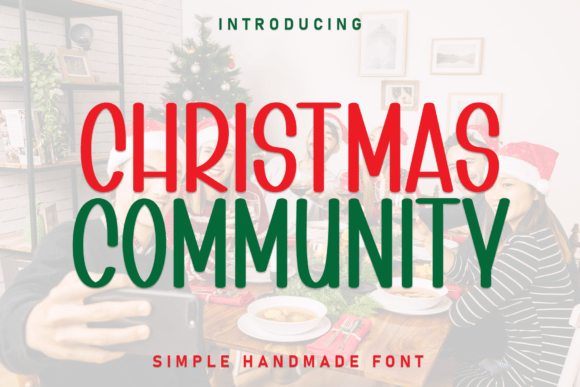 Christmas Community Font