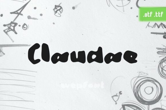 Claudae Font: Creative Display for Digital Campaigns