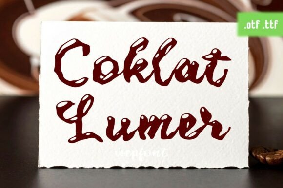 Coklat Lumer Font for Business
