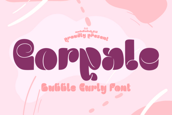 Corpale: A Bold Display Font for Creative Projects