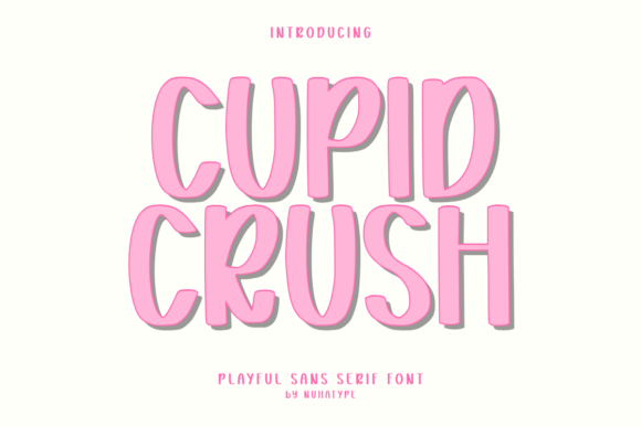 Cupid Crush Font for Web Design