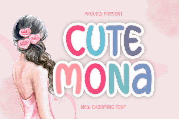 Cute Mona Font for Web Design