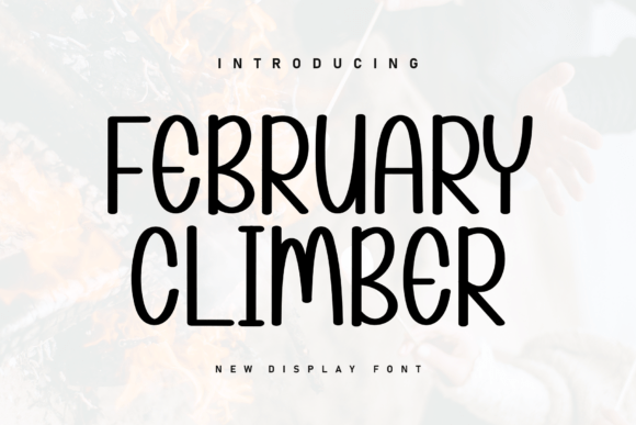 February Climber Font for Business Branding