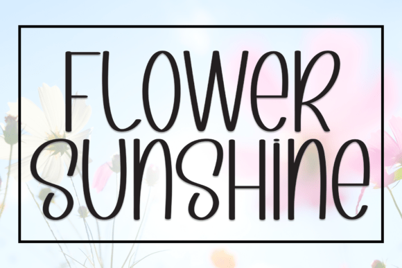 Flower Sunshine Font