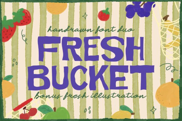 Fresh Bucket Font for Creative Campaigns