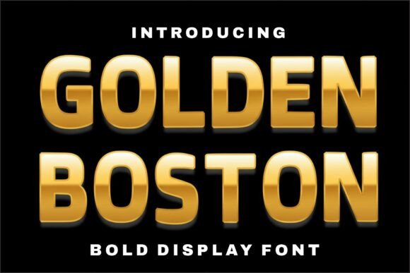 Golden Boston Font