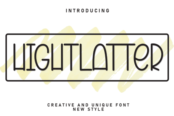 Hightlatter Font: Adorable Display Type