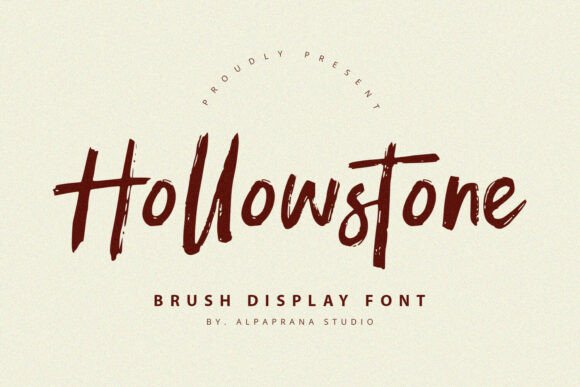Hollowstone: A Font for Business Branding