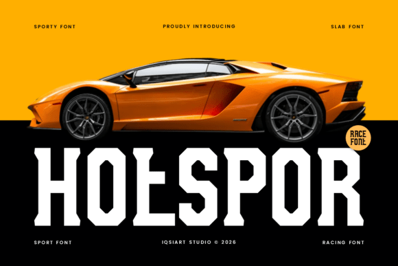 Hotspor Font for Bold Branding