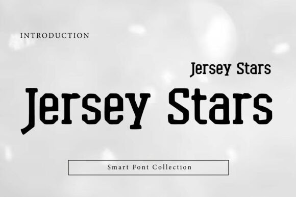 Jersey Stars Font for Bold Branding