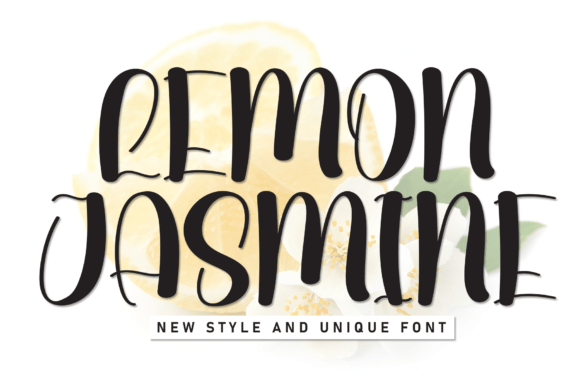 Lemon Jasmine Font