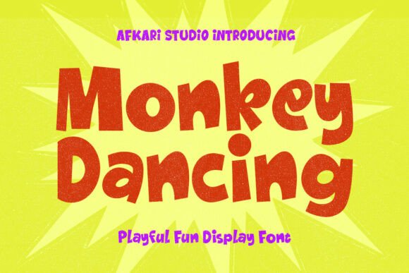 Monkey Dancing Font Review