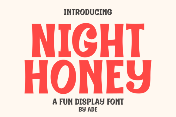 Night Honey Font Review