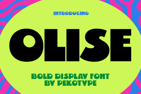 Olise: A Bold Display Font for Editorial Impact