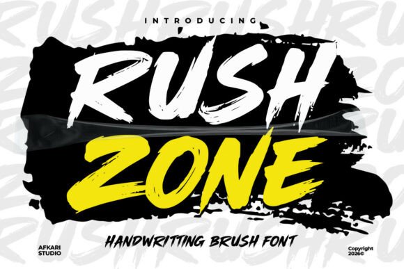 Rush Zone Font for Creative Projects