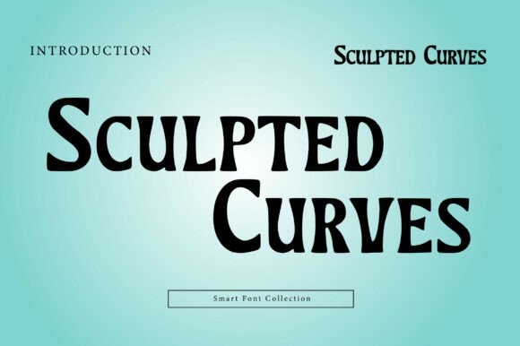 Sculpted Curves Font