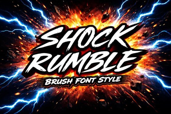Shock Rumble Font Review