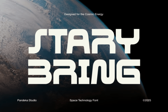Stary Bring Font for Bold Branding