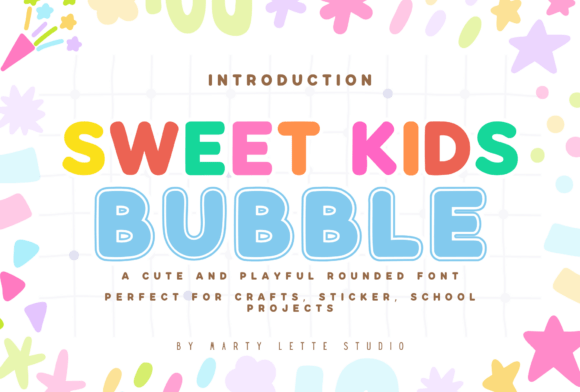 Sweet Kids Bubble Font Review