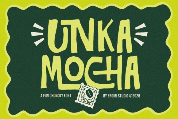 Unka Mocha Font for Business Branding