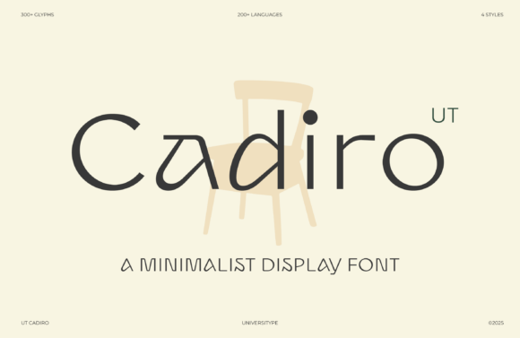 Ut Cadiro: A Font for Creative Projects