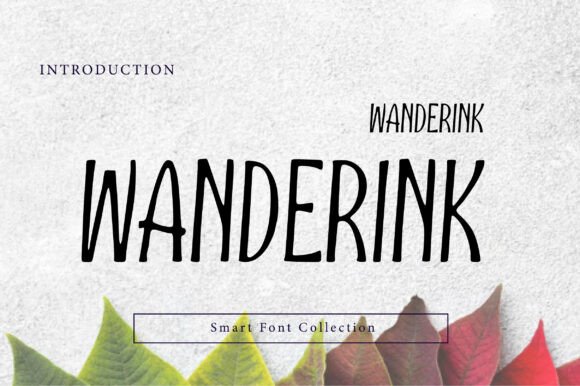Wanderink Font for Creative Makers