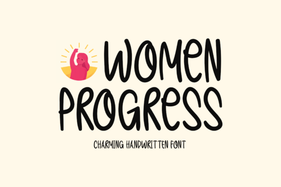 Women Progress Font for Creative Projects